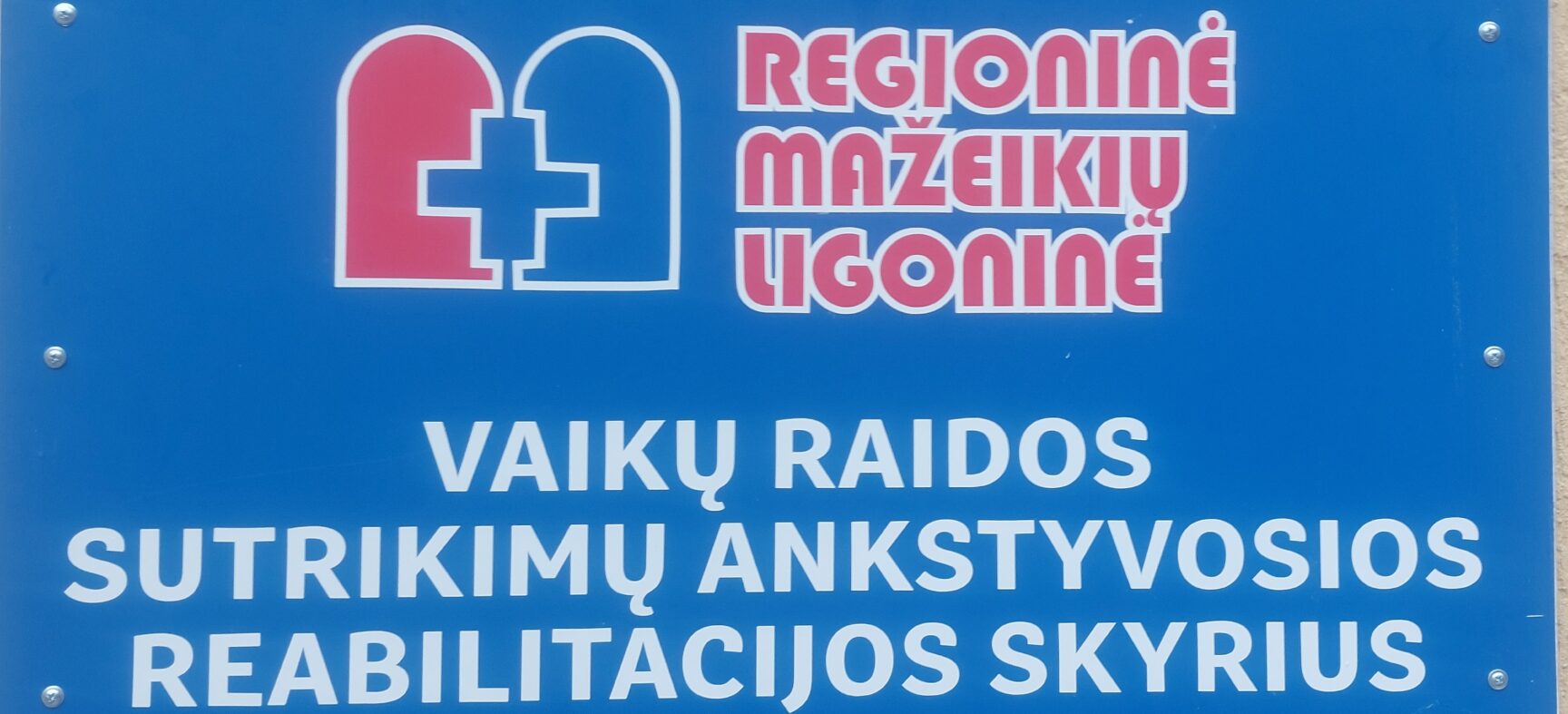 Vaikų raidos sutrikimų ankstyvosios reabilitacijos skyrius grįžta į savo namus