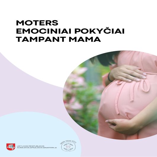 Moters emociniai pokyčiai tampant mama