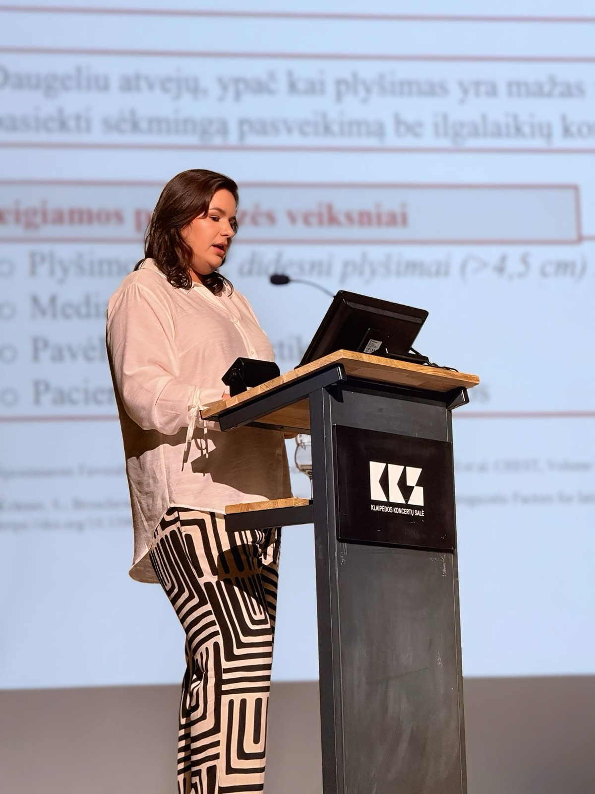 Lietuvos anesteziologų reanimatologų draugijos konferencijoje ir Mažeikių ligoninės gydytojų pranešimai