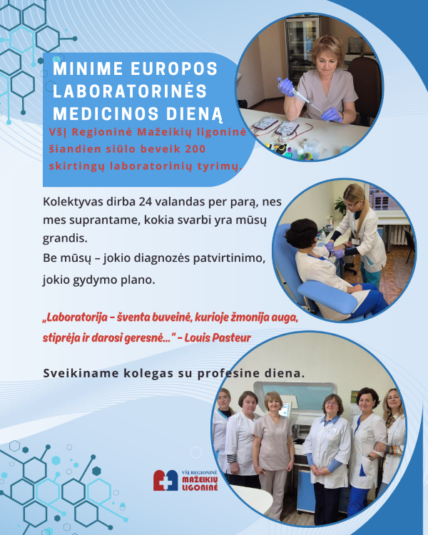 Lapkričio 5-oji, Europos laboratorinės medicinos diena