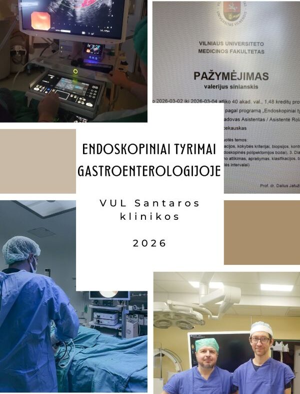 „Endoskopiniai tyrimai gastroenterologijoje" dalinamės įspūdžiais