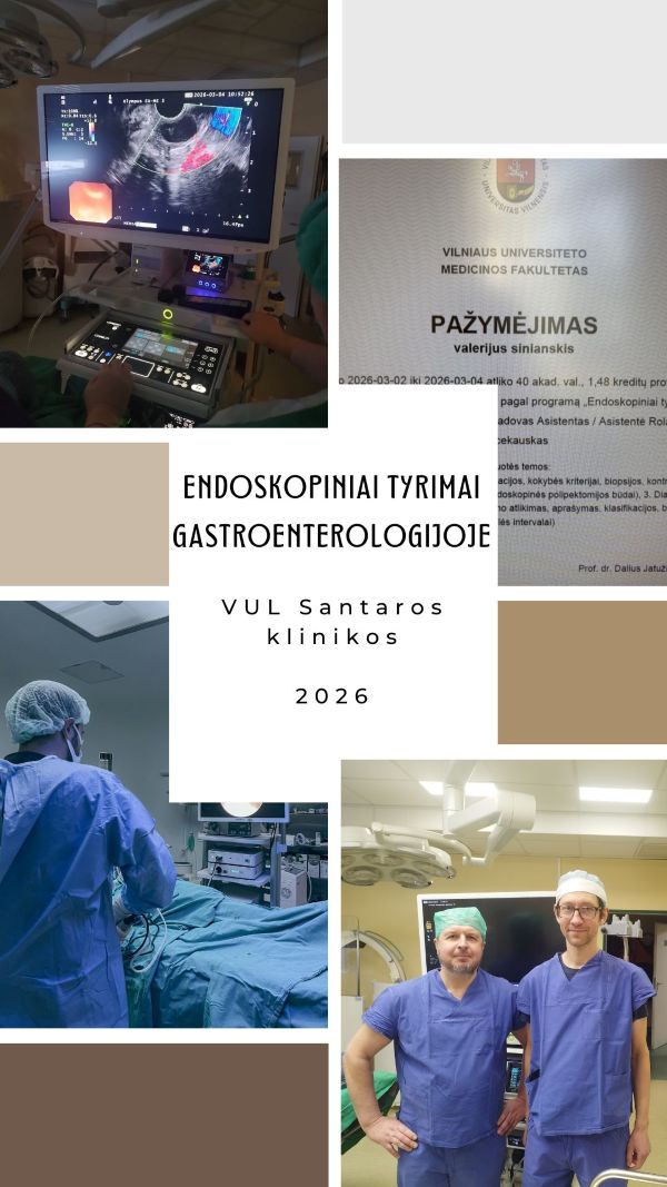 „Endoskopiniai tyrimai gastroenterologijoje” dalinamės įspūdžiais