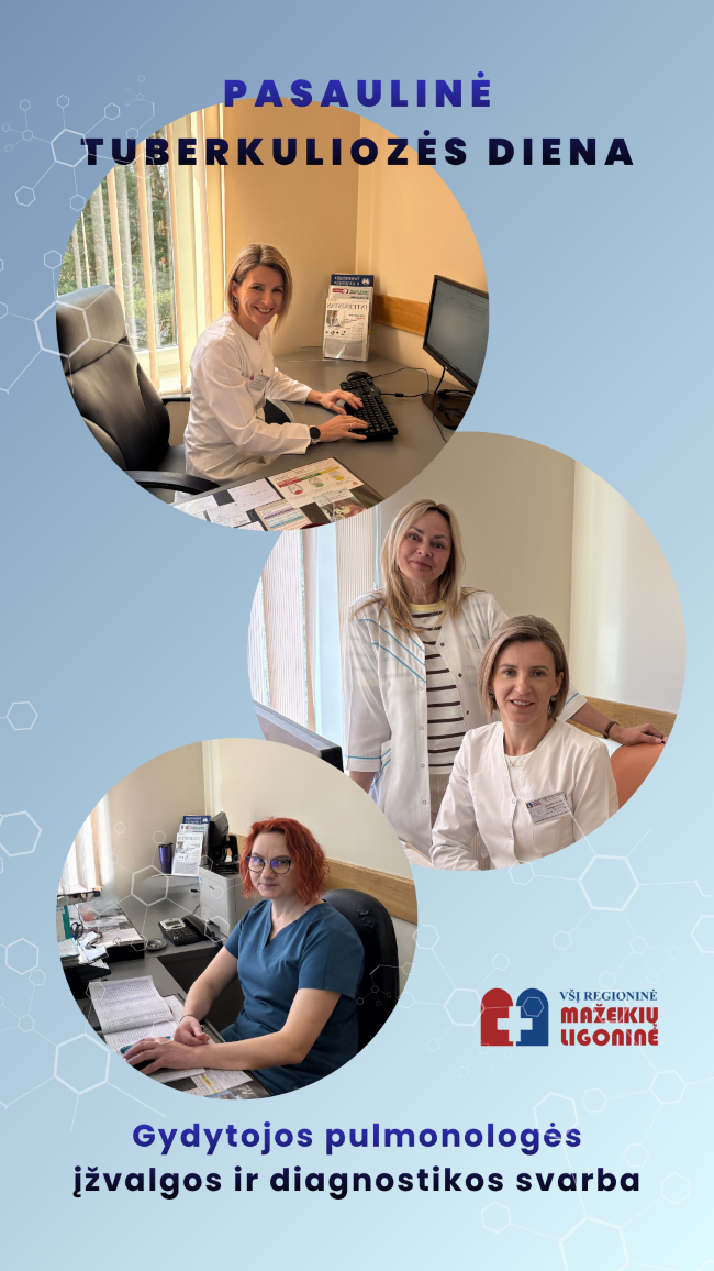 Kovo 24-oji – Tarptautinė tuberkuliozės diena