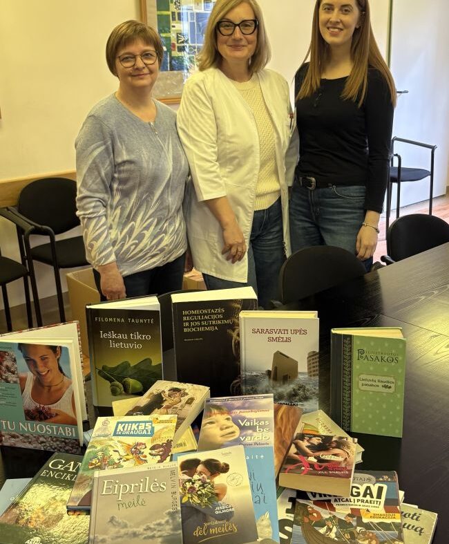 Mažeikių Henriko Nagio viešosios bibliotekos dovana