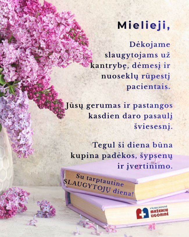 Tarptautinė slaugytojų diena!