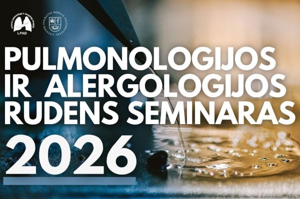 Naujausios pulmonologijos žinios iš konferencijos