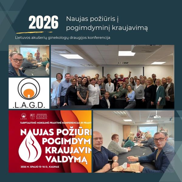 Naujas požiūris į pogimdyminį kraujavimą: nuo mokslo iki praktikos